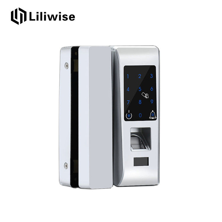 Custom Biometric Front Door Lock Frameless No Holes Four Unlock Ways China Custom Biometric Front Door Lock Frameless No Holes Four Unlock Ways To Supplier