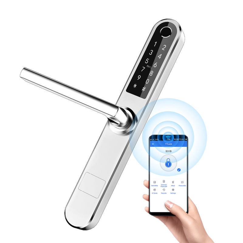 Smart Slim Fingerprint Thumbprint Bluetooth Control Stainless