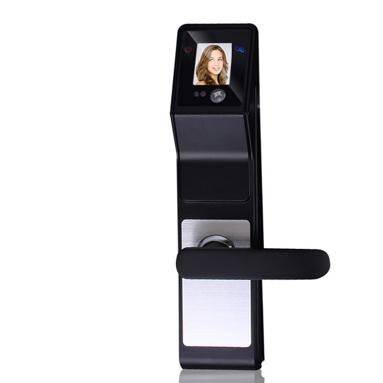 Smart 3d Infrared Face Recognition Door Handle Lock For