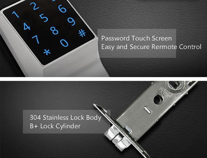Combination Digital Code Door Lock Support Password Card Low Power Consumption 2