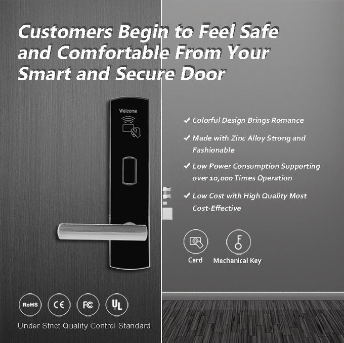 NFC Card Other Door Lock Remote Control Hotel Security For Hotel Office 0