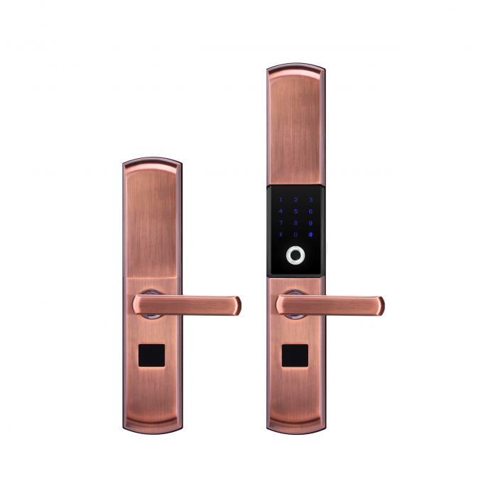 Outdoor Fingerprint Cabinet Sliding Door Lock Biometric Bluetooth Control 1