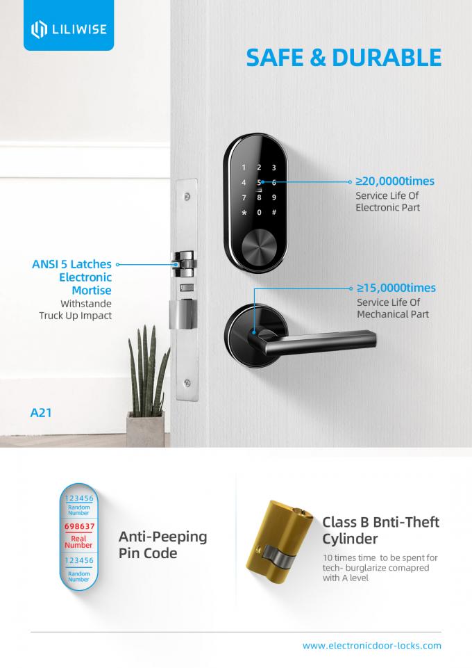 Home Airbnb Network Managerment Room Door Locks Convenient And Modern 1
