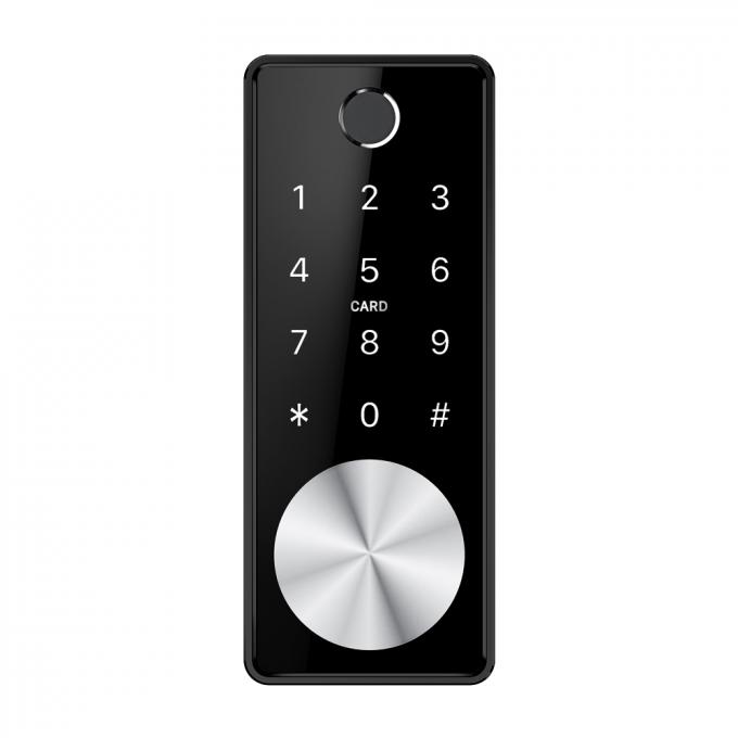 Smart Electronic Door Locks Bluetooth Remote Control Digital Fingerprint With Automatic Deadbolt 0