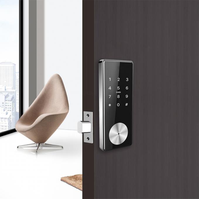 Digital Wireless Apartment  Door Locks WiFi Door Lock Bluetooth APP Combination Electronic Lock Without Handle 1