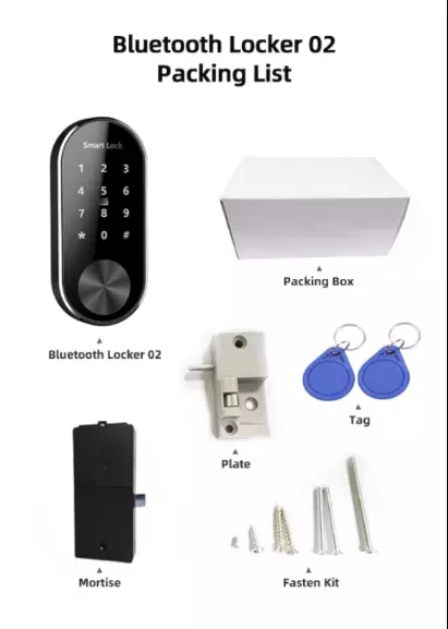 1 3.56MHz Bluetooth Cabinet Lock 1