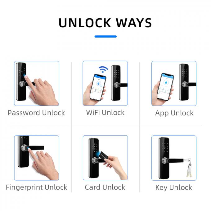 Biometric Fingerprint Liliwise Electronic Keyless door locks Anti Thief 0