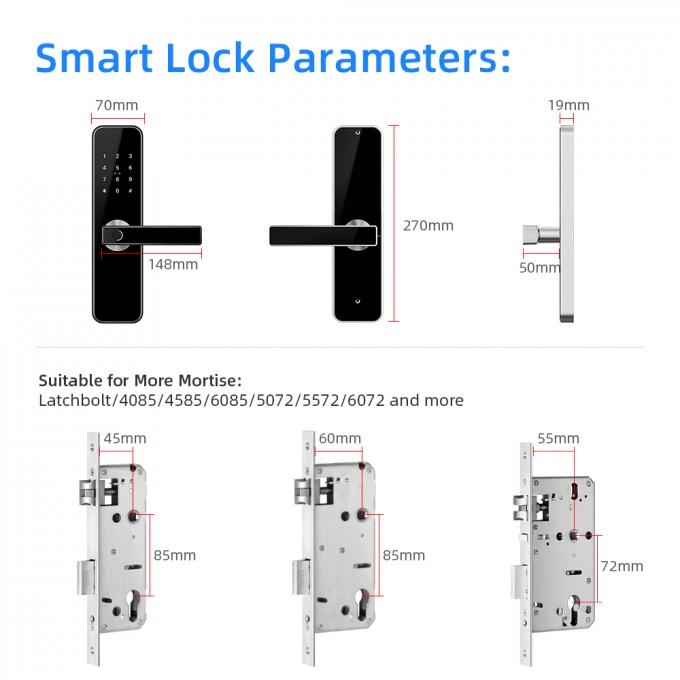 Biometric Fingerprint Liliwise Electronic Keyless door locks Anti Thief 1
