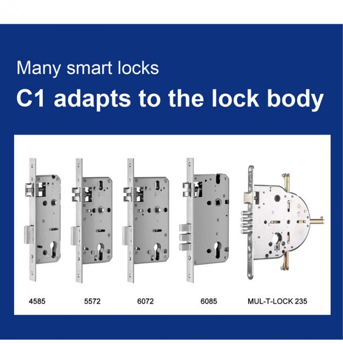 New Design Secure And Convenience Digital Smart Cylinder Door Lock 9