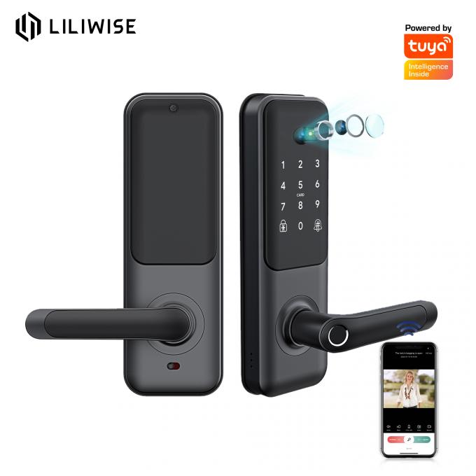 Tuya WiFi BLE Smart Door Lock with Fingerprint and Keypad 2