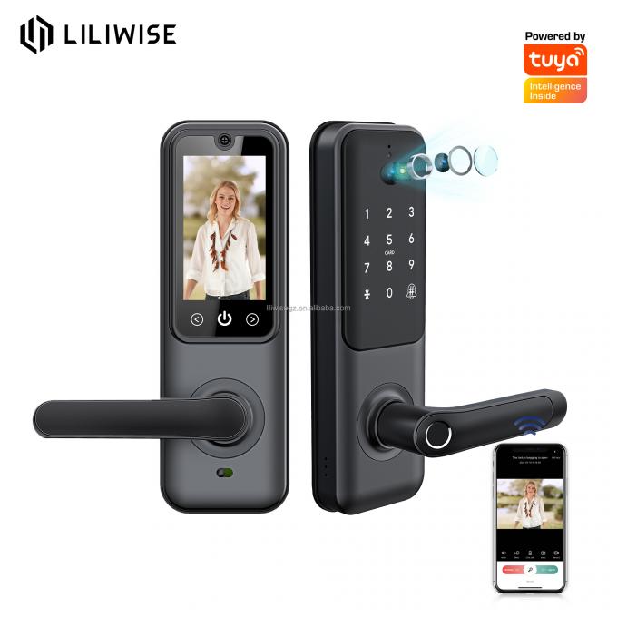 Tuya Smart Door Lock with 3D Face Recognition and Fingerprint 1