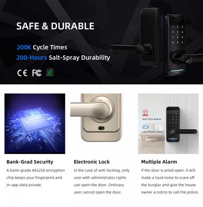 Fingerprint Smart Door Lock 6