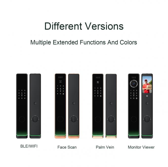 Liliwise Bimoetric Password Lock Tuyawifi Huellas Dactilares Electric Digital Cerradura Electronica Inteligente Smart Door Locks 6