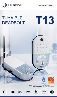 Liliwise electronic locks Cerraduras Inteligentes Digital Deadbolt Smart Lock