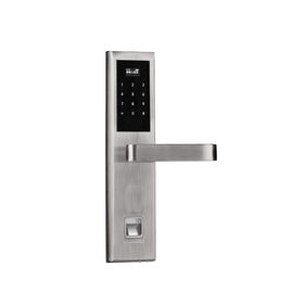 304 Stainless Steel Fingerprint Door Lock Multiplicate Long Battery Life Span