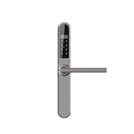 Aluminum/Wooden Keyless Entry Door Lock , High Security Card Entry Door Lock