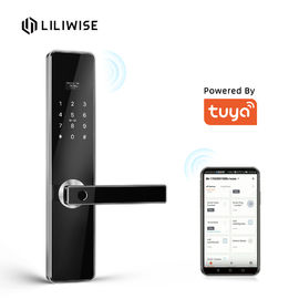Intelligent Gate Lock Keyless Fingerprint Door Lock Tuya TTlock Control For Home Wooden Door Locks