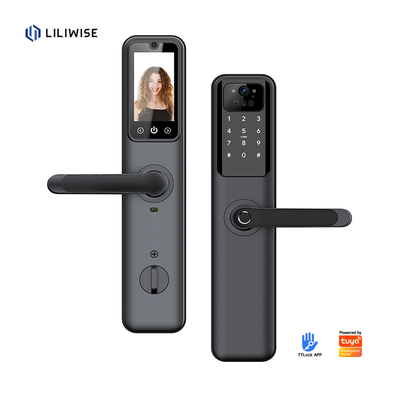 Tuya Smart Door Lock with Fingerprint Face Recognition WiFi Bluetooth