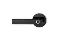 Smart Black Simple Biometric Fingerprint Digital Electronic Door Handle Lock