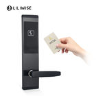 China Smart Screen Swipe Card Keyless Entry Hotel Zinc Alloy Door Locks company