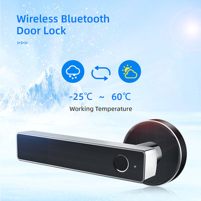 Safety Locks Wireless Bluetooth Remote Control WiFi Fingerprint Electronic Door Handle Lever Lock