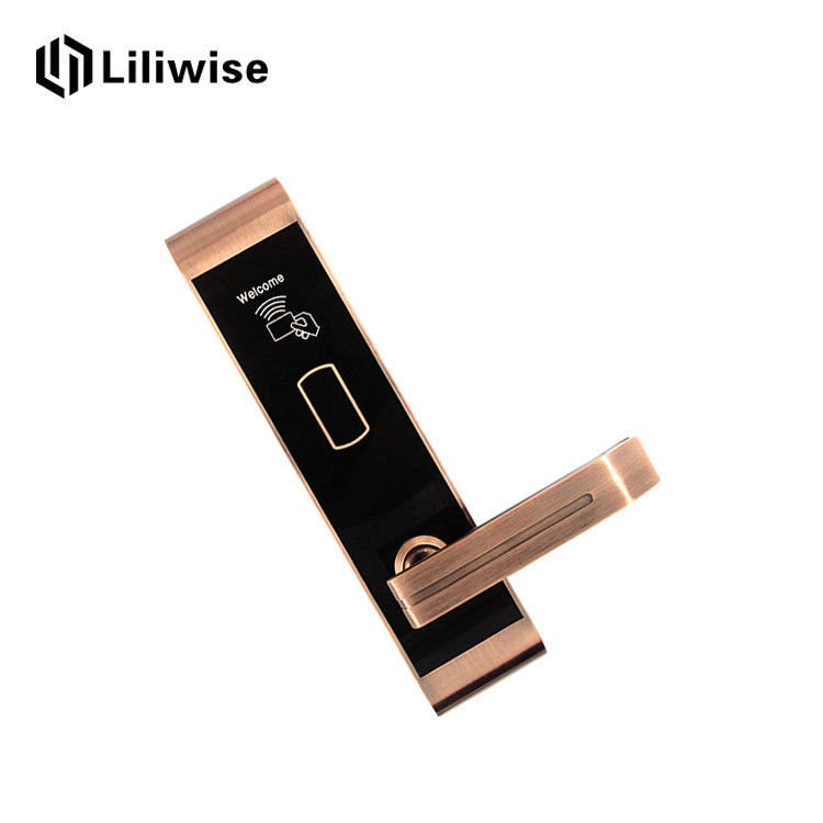 NFC Commercial Hotel Door Locks Keyless Entry Two Way To Unlock Durable