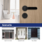 Intelligent Electric Handle Wooden Door Lock For Residential