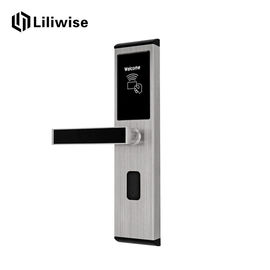 Password Key Card Door Lock 2 Ways To Unlock Low Power Consumption