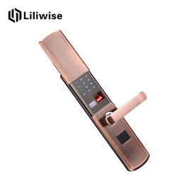Fingerprint Digital Electronic Door Locks Keypad Sliding Cover Protection