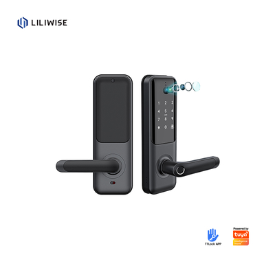 Tuya WiFi BLE Smart Door Lock with Fingerprint and Keypad