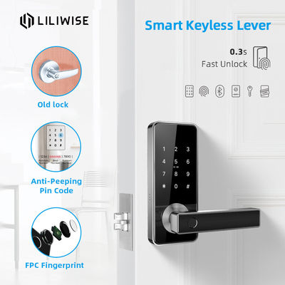 Smart Code Door Lock Wireless Fingerprint Digital Touch Screen Code ...