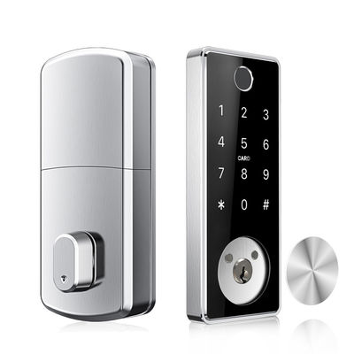 Fingerprint Door Lock Zinc Alloy Gate Door Lock Finger Identification ...