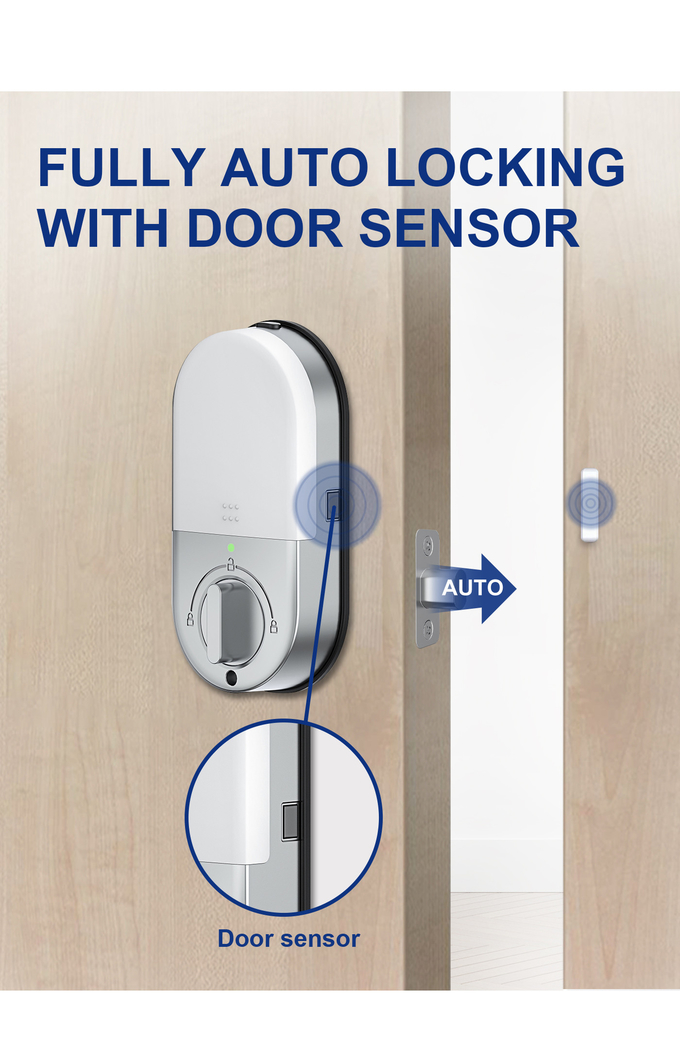 Inteligente Bluetooth Digital Door Lock For Apartment Hotel 4