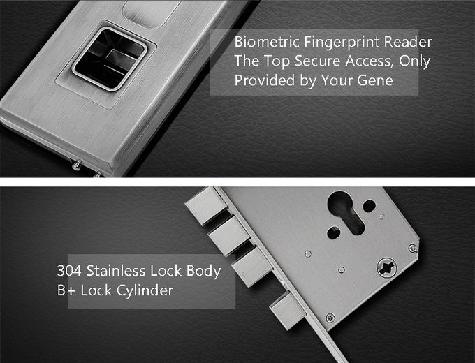 Code Fingerprint Door Lock Knob Golden Less Than 0.5 Second  Instant - On Technology 0
