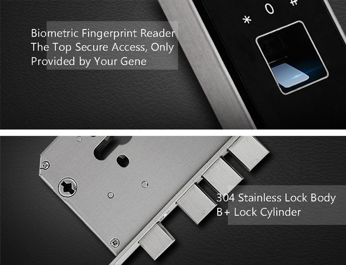 Fingerprint Intelligent Lock Keyless Front Door Combination Locks For Home Decoration 0