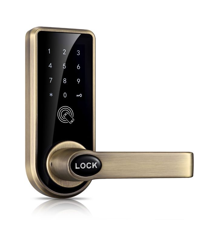 Zinc Alloy App Bluetooth Door Lock For Home  Residential 168mm * 68mm 1