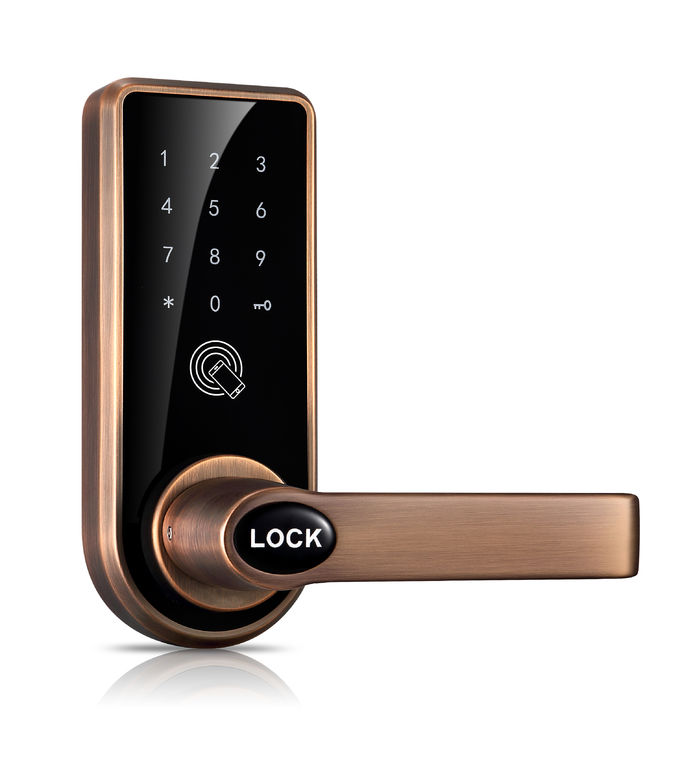 Zinc Alloy App Bluetooth Door Lock For Home  Residential 168mm * 68mm 0