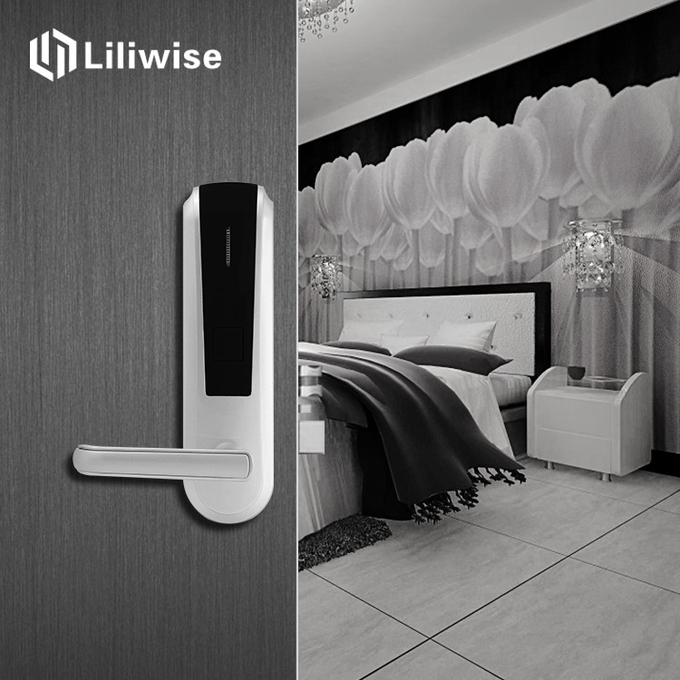 Security Digital Other Door Lock Fingerprint Recognition 285 * 76mm Attractive Appearance 0