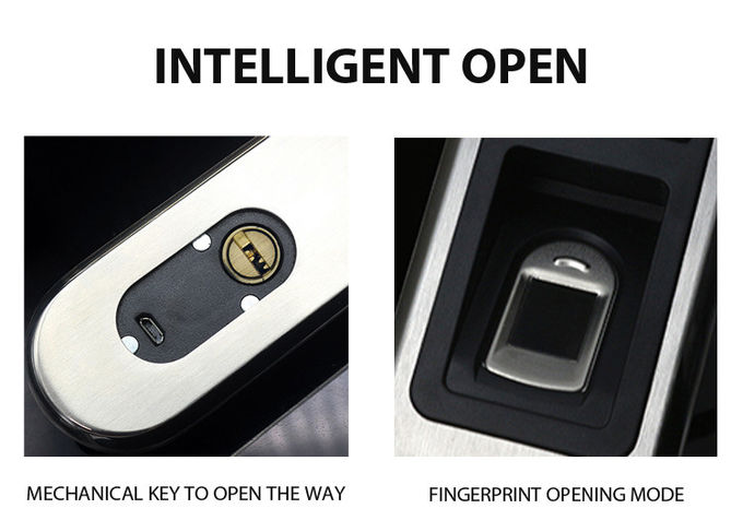 Intelligent Apartment Door Locks Fingerprint Super Durable For House 2