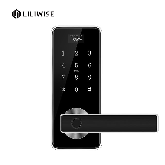 Keyless Apartment Code Door Locks / Touch Screen Keypad Smart Gate Lock 0